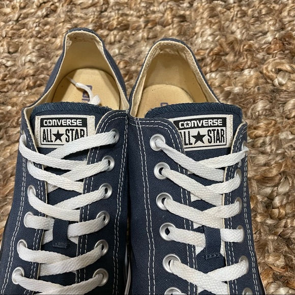 Converse All Star Blue Canvas Sneaker size 10M/12W - Picture 6 of 8